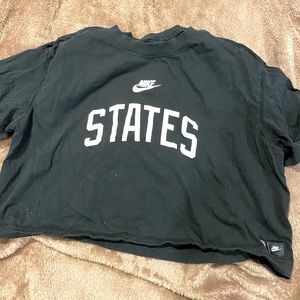 Nike cropped shirt
